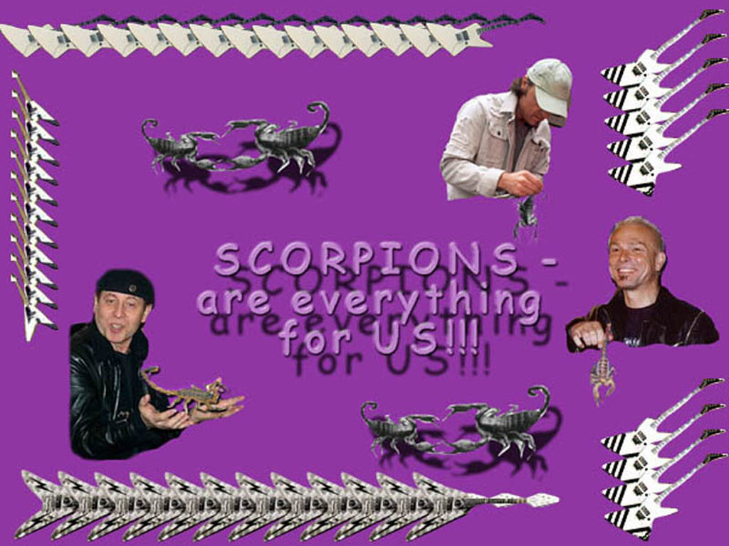 SCORPIONS are everything for US