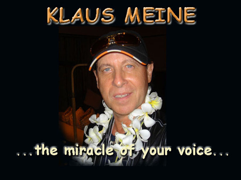 ...the miracle of your voice...