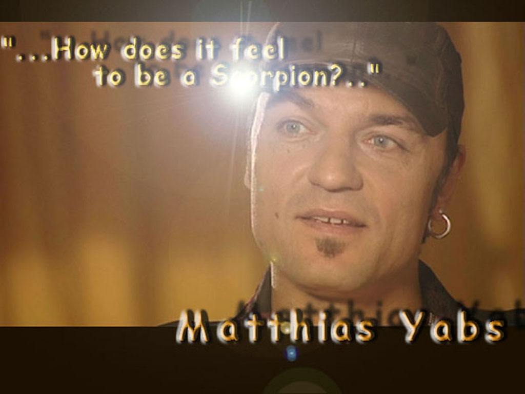 ...How does it feel to be a Scorpion?..